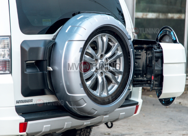 Бокс запасного колеса не окрашенный и прошитый для Mitsubishi Pajero IV (2006-2014) купить недорого с доставкой в Екатеринбург