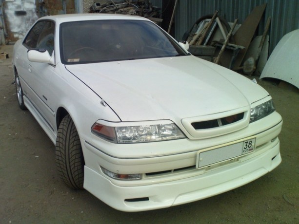 Накладка на передний бампер "Axel" Toyota Mark II (100) купить недорого с доставкой в Екатеринбург