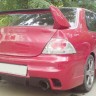 Бампер задний в стиле "EVO" для Mitsubishi Lancer IX (2003-2009) купить недорого с доставкой в Екатеринбург