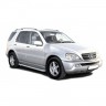 Защита порогов с алюминиевым листом (d63,5) для Mercedes-Benz ML 320/350 (2001-2005)(Окрашенное) купить недорого с доставкой в Екатеринбург