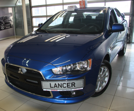 Рамка под номер на передний бампер (текстурный пластик) для Mitsubishi Lancer X (2010-2016) купить недорого с доставкой в Екатеринбург