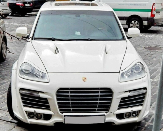 Накладки на фары (реснички) для Porsche Cayenne 957 (2002-2009) купить недорого с доставкой в Екатеринбург