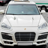 Накладки на фары (реснички) для Porsche Cayenne 957 (2002-2009) купить недорого с доставкой в Екатеринбург