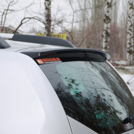 Лип-спойлер "DM-style" (тисненый пластик) для Renault Duster (2010-2021) купить недорого с доставкой в Екатеринбург