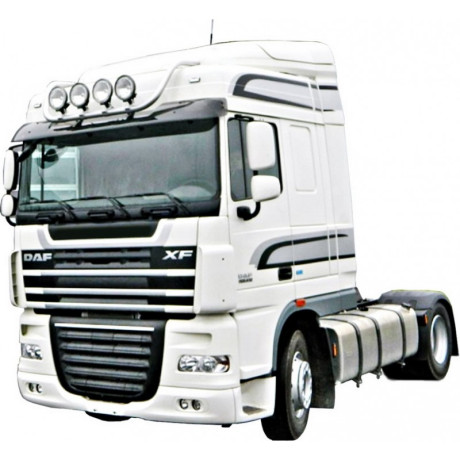 Дуга на крышу для дополнительных фар DAF FT XF105.410-460 (2008-2013)(Нерж. Сталь) купить недорого с доставкой в Екатеринбург