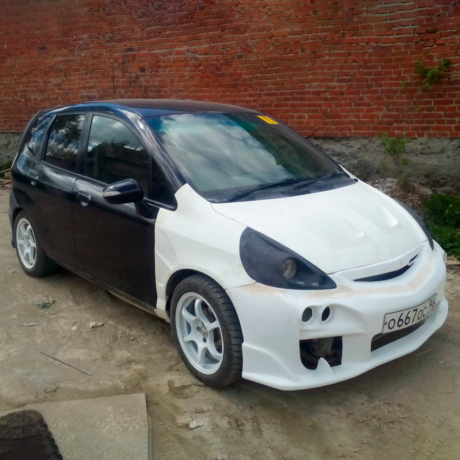 Маски под модульную оптику Hella для Honda Fit GD купить недорого с доставкой в Екатеринбург